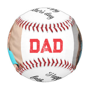 Balle De Baseball Joyeuse fête des pères papa 2photo