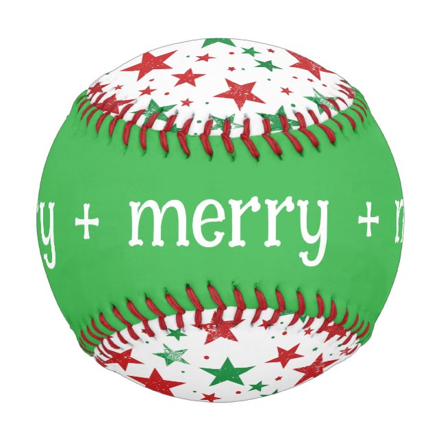 Balle De Baseball Joyeux Noël (Dos)
