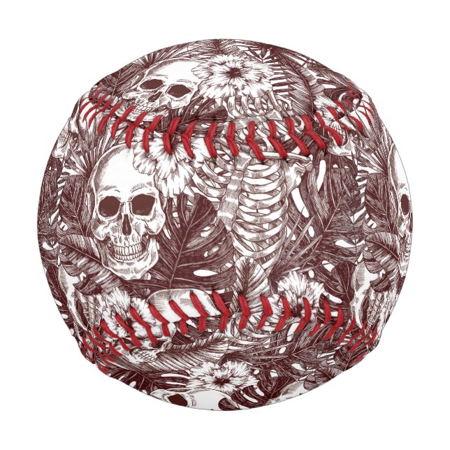 Balle De Baseball Jungle Skuls Baseball (Devant)