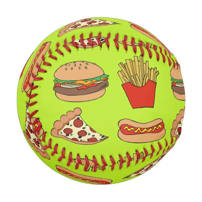 Balle De Baseball Junkfood baseball (Devant Gauche)
