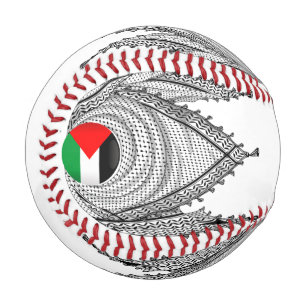 Balle De Baseball Keffiyeh Écharpe palestinienne tissu traditionnel