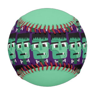Balle De Baseball La tête du monstre Frankenstein