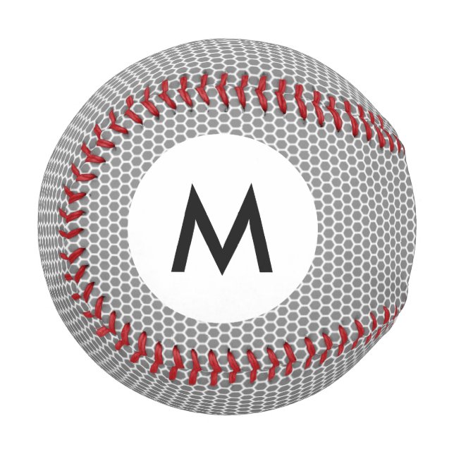 Balle De Baseball Lace 1 monogramme (Devant Gauche)