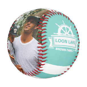 Balle De Baseball Lake House Nom de famille Vacances photo