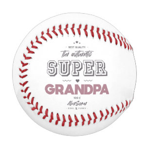 Balle De Baseball L'authentique super-grand-père
