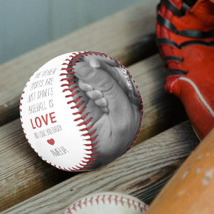 Balle De Baseball Le Baseball Personnalisé Est L'Amour   2 Photo