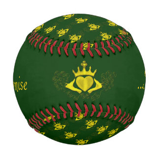 Balle De Baseball Le Claddagh (Or)