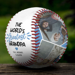 Balle De Baseball Le plus grand grand grand-père du monde 4 Photo Ba
