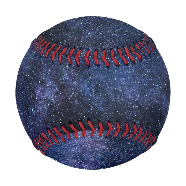 Balle De Baseball Les étoiles dans la voie lactée (Devant)