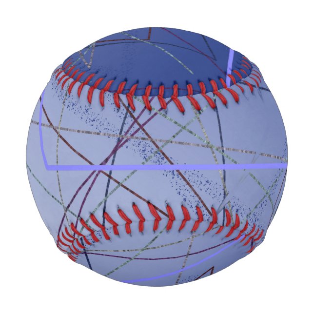 Balle De Baseball Lignes sur des lignes (Devant)