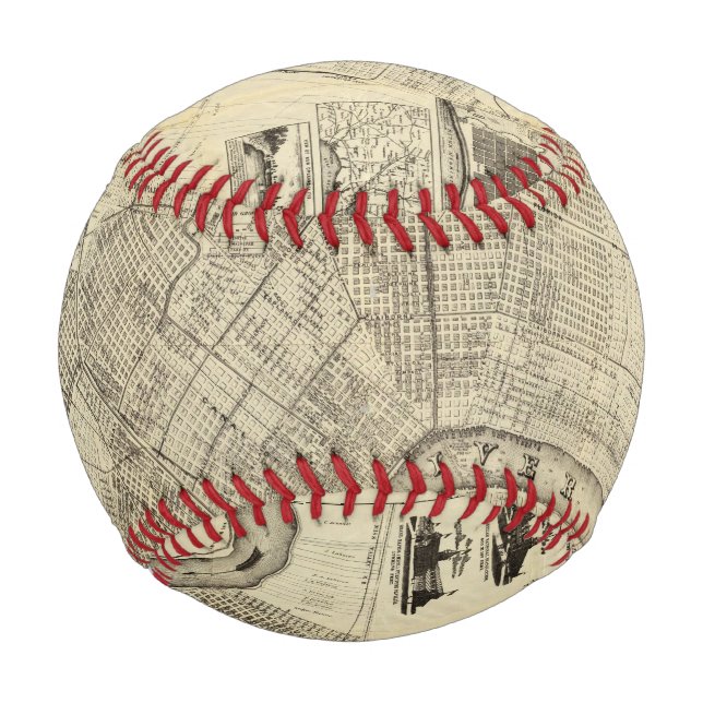 Balle De Baseball L'industrie mondiale (Devant)