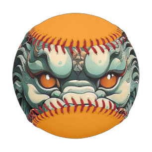 Balle De Baseball Lion de la grippe de la sagesse