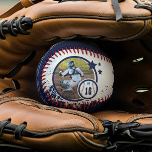 Balle De Baseball Liste de photos et d'équipe du joueur personnalisé