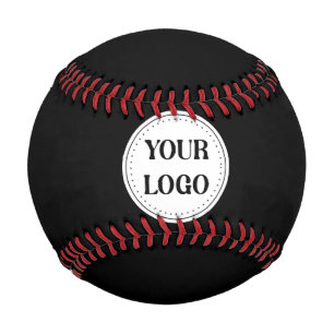 Balle De Baseball Logo de marque noire Entreprise