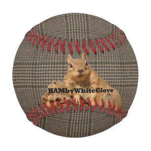 Balle De Baseball Logo d'écureuil de HAMbyWhiteGlove - Baseball