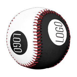Balle De Baseball Logo simple et personnalisé Business blanc et logo