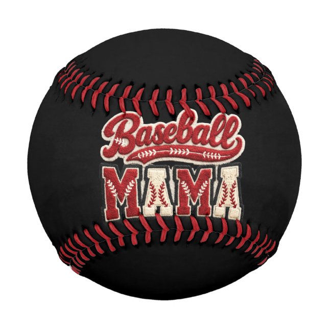 Balle De Baseball Maman de baseball (Devant)