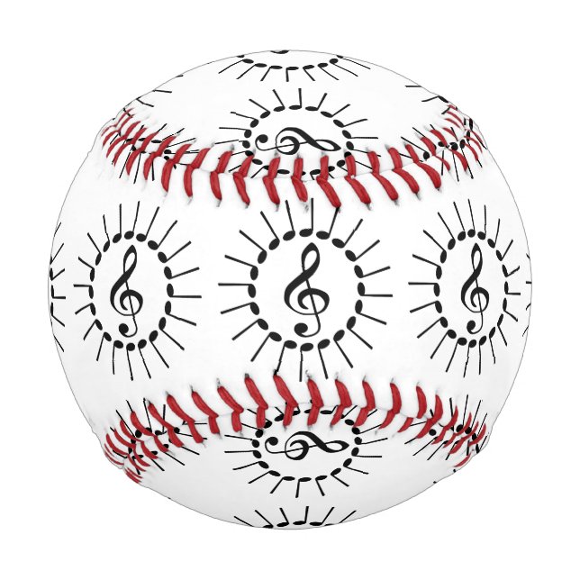 Balle De Baseball Mandala musical (Devant)