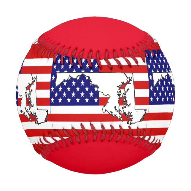 BALLE DE BASEBALL MARYLAND (Devant)
