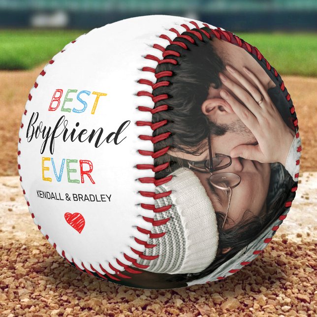 Balle De Baseball Meilleur Boyfriend Jamais Photo (Créateur téléchargé)