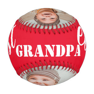 Balle De Baseball Meilleur grand-père Jamais Bois rustique 3 Photo