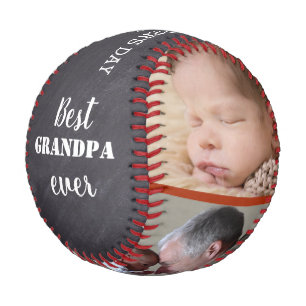 Balle De Baseball Meilleur grand-père jamais Fête des pères 3 pho