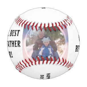Balle De Baseball Meilleur Grand-Père Jamais Fête des pères Typograp