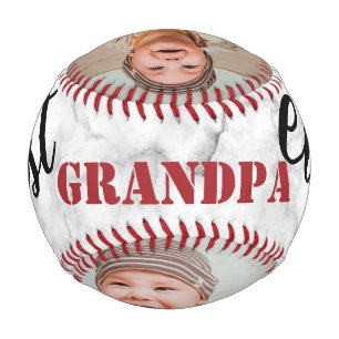 Balle De Baseball Meilleur Grand-Père Toujours Faux Marble 3 Photo