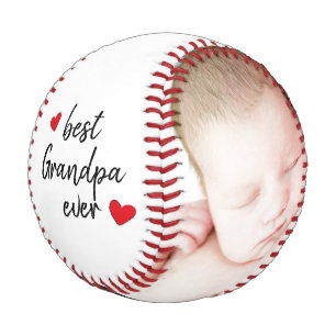 Balle De Baseball Meilleur grand-père toujours mignon 2 Photo person
