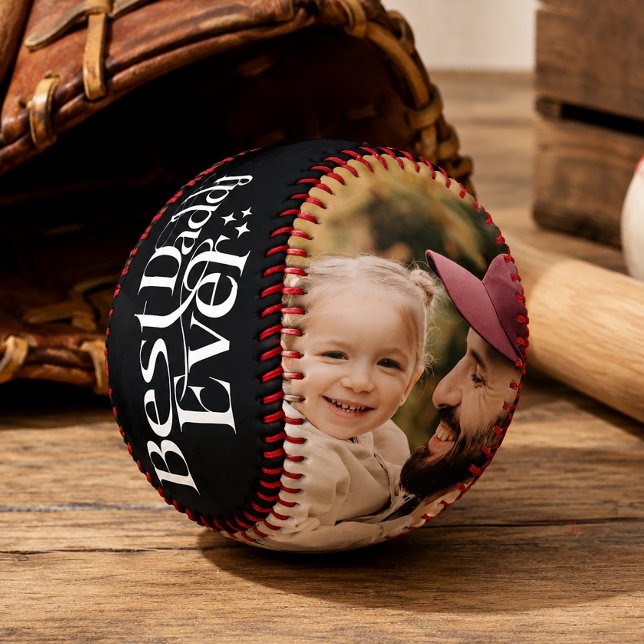 Balle De Baseball Meilleur Papa de tous les temps (Créateur téléchargé)