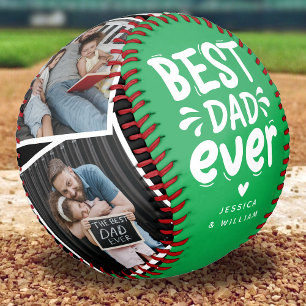 Balle De Baseball Meilleur Papa De Tous Les Temps 4 Photo Cadeau Pou