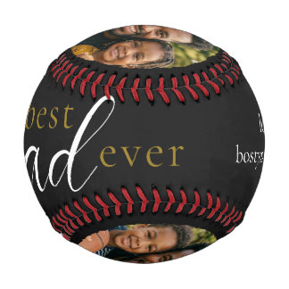 Balle De Baseball Meilleur Papa de tous les temps Cadeau de fête des