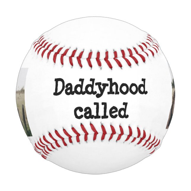Balle De Baseball Meilleur Papa Ever (Dos)