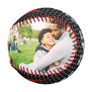 Balle De Baseball Meilleur Papa Ever Collage de Photos Familiales Ca
