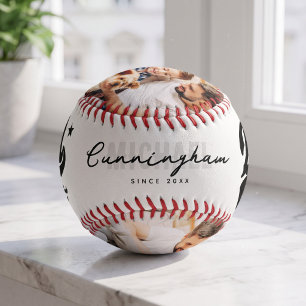 Balle De Baseball Meilleur Papa Jamais Athlétique Moderne 3 Photo Fê