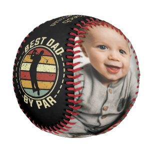 Balle De Baseball Meilleur papa par Par Fête des pères Photo