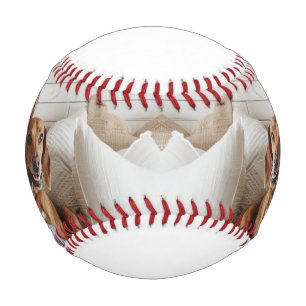 Balle De Baseball Meilleure maman de chien : photo de chien personna