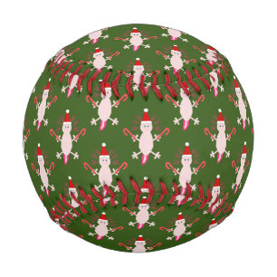 Balle De Baseball Mignons Axolotl de Noël