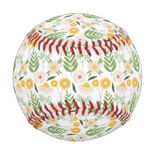 Balle De Baseball Modèle floral