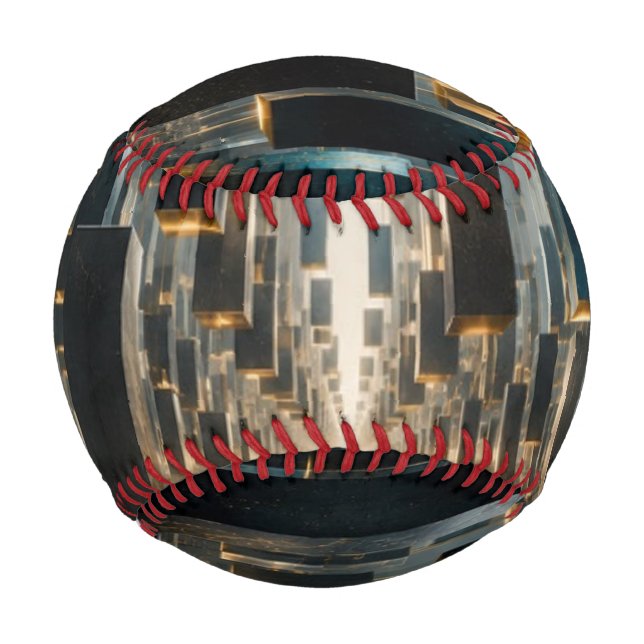Balle De Baseball Monolithe flottant infini  (Devant)
