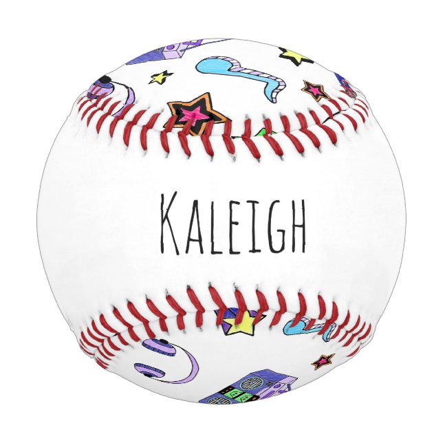 Balle De Baseball Montez la musique (Dos)
