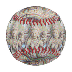 Balle De Baseball Mosaic bouddha statues Thunder_Cove