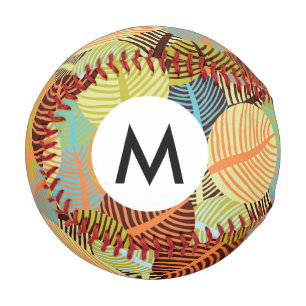 Balle De Baseball Motif Abstrait