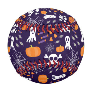 Balle De Baseball Motif amusant d'Halloween