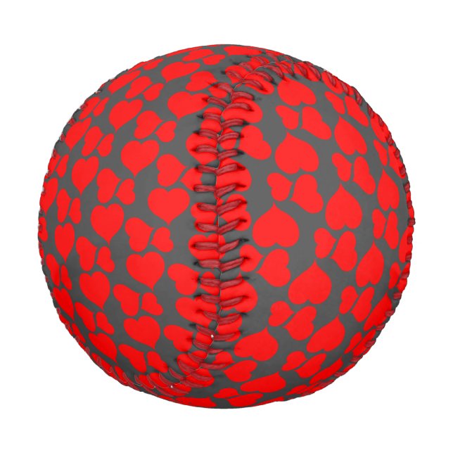 Balle De Baseball Motif de Red Heart (Angle)