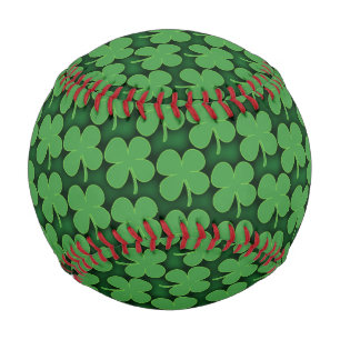 Balle De Baseball Motif shamrock