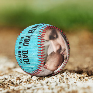 Balle De Baseball Multi Photos Accueil Courez papa Fête du Père