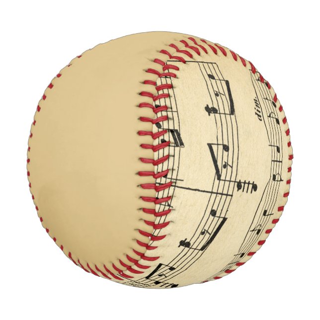 Balle De Baseball Musique Antique Sheet (Angle)