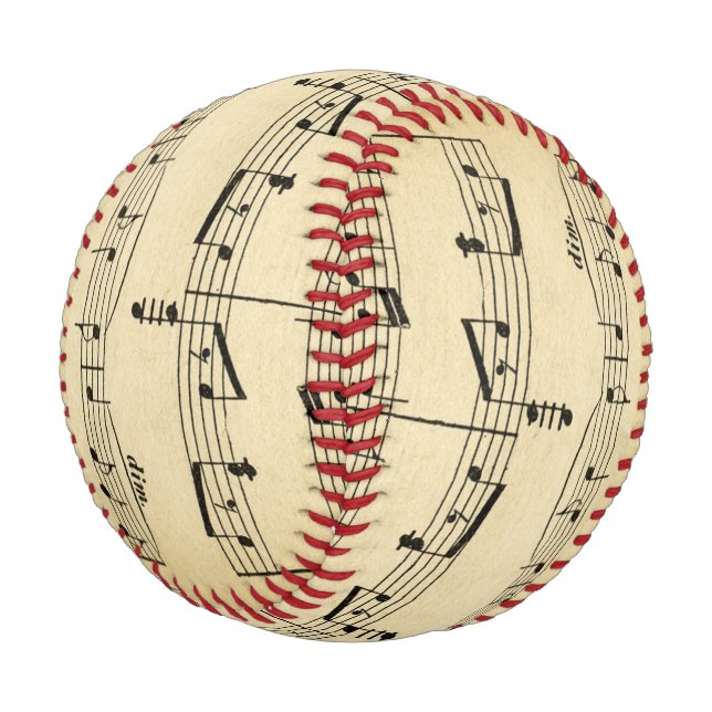 Balle De Baseball Musique Antique Sheet (Angle)