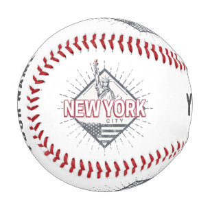 Balle De Baseball New York City États-Unis Vintage USA Souvenir